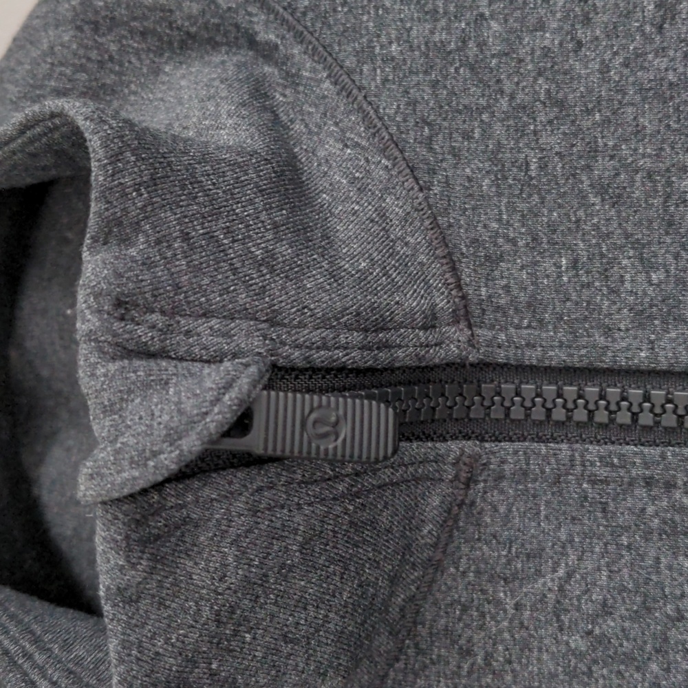 Lululemon Mesh Is More Jacket, Heathered Black, Womens Size 6 - Picture 7 of 12